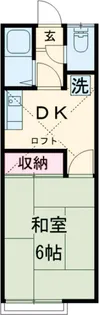 ソアールノザキ【202号室】の間取り