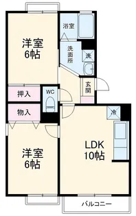 マースピア【1階】の間取り