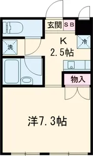 エトワール竹の塚【1階】の間取り