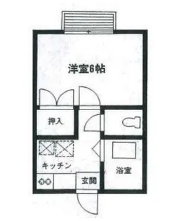 第一幕張ハイツ【1階】の間取り
