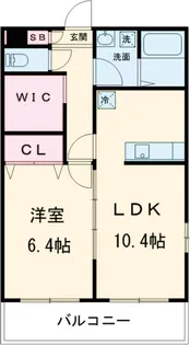 ハイデンス【2階】の間取り