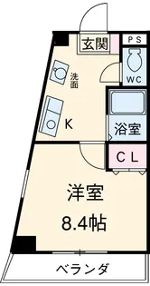 プリミエール瑞穂【3階】の間取り