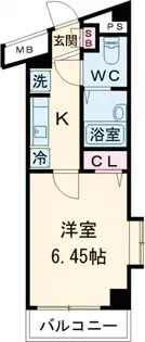 グランフォース西新井【5階】の間取り