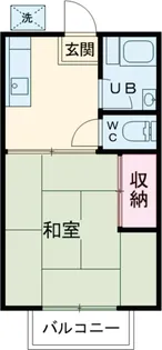 ハイムローゼ【2階】の間取り