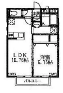 クラースA【202号室】の間取り