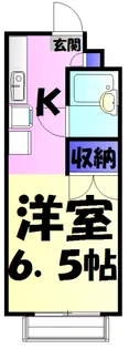 ウッディーハウス【2階】の間取り