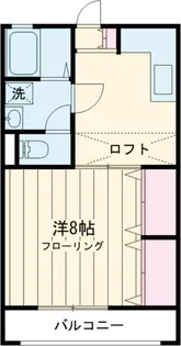 プロスペリテ栄【1階】の間取り