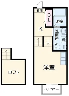 Chene八千代台【1階】の間取り