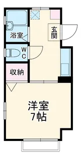 フォーエヴァービューティフル志津【2階】の間取り