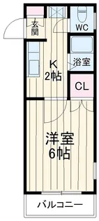 八千代台パーソナルハウスPART10【2階】の間取り