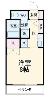 桑原第1ビル【305号室】の間取り
