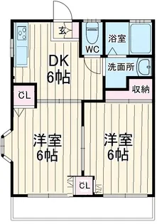 第2ヤマセハイツ【101号室】の間取り