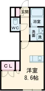 セレア【1階】の間取り