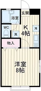 モンテディオス【1階】の間取り