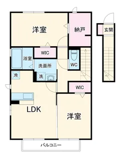 山王NTステージB【2階】の間取り