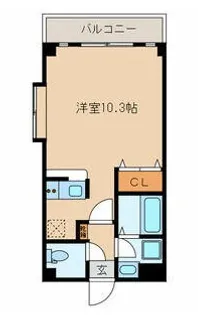 Liguria弐番館【2階】の間取り