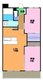 シェーン【2階】の間取り