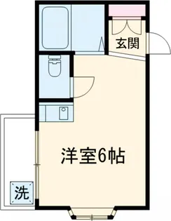 ハイツフィールドⅠ【107号室】の間取り