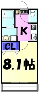 コーラル・リーフ【2階】の間取り