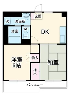 コーポホリウチ【1階】の間取り