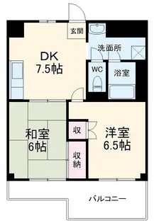 コーポホリウチ【4階】の間取り