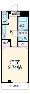 メゾンオクガワ【3階】の間取り