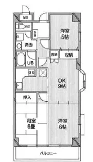 T’s garden田無【2階】の間取り
