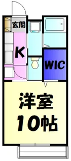 ウイスタリアⅡ【1階】の間取り