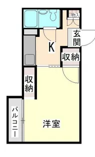 稲毛パレス【7階】の間取り