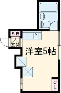 アリックスビル【4階】の間取り
