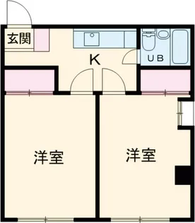 ベルシャトー【2階】の間取り