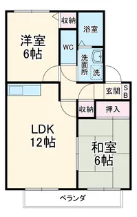 ステージモリ【1階】の間取り
