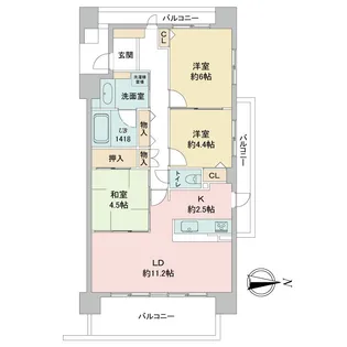 willDo黒川【10階】の間取り