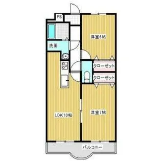 プラムスクエア【1階】の間取り