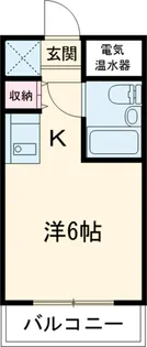 フレスコ永山【1階】の間取り