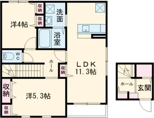 MIWA−FICASA【2階】の間取り