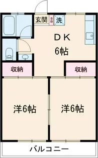 ブルーベルハイム【2階】の間取り