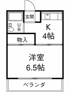 コーポエイト【202号室】の間取り