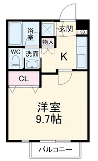 L・とれじゃーⅥ【1階】の間取り