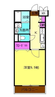 シティパレスさがみ野no.10【2階】の間取り