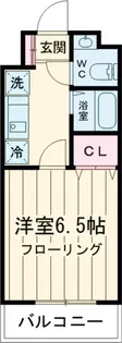 晴見町明星パレス【7階】の間取り