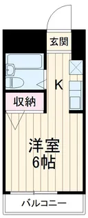 エーリフローレンスB【2階】の間取り