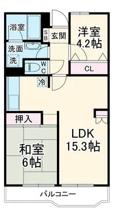 グレイスさがみ野【9階】の間取り