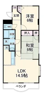 CIパレス【1階】の間取り