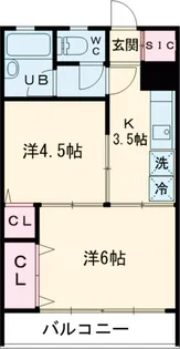 やよいマンション【2階】の間取り