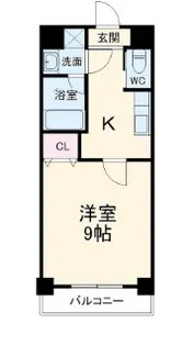 アマーレ東海通【803号室】の間取り