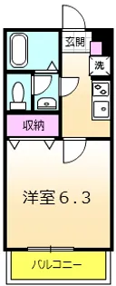 リブリ・南町田【2階】の間取り