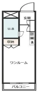 ルミナス行徳【4階】の間取り