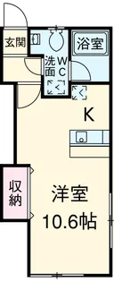 ディアコート【1階】の間取り
