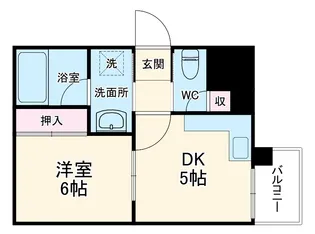R-Court泉【2階】の間取り